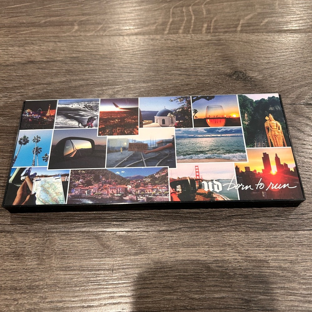 Urban Decay Born to Run eyeshadow palette.
